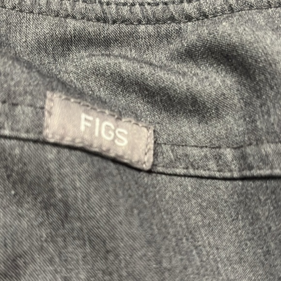 Figs Women’s Drawstring Gray Scrub Pants Size L/T - Picture 10 of 12